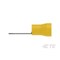 Te Connectivity Ring Terminal, 3/8 in Stud Size, 4 AWG, 600 V, Vinyl Insulated, Yellow 52266-1 - alternate 3